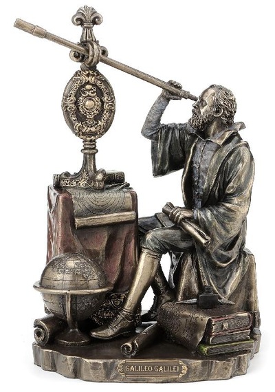 Veronese Koleksiyon Galileo Galilei Figürü 15x21cm