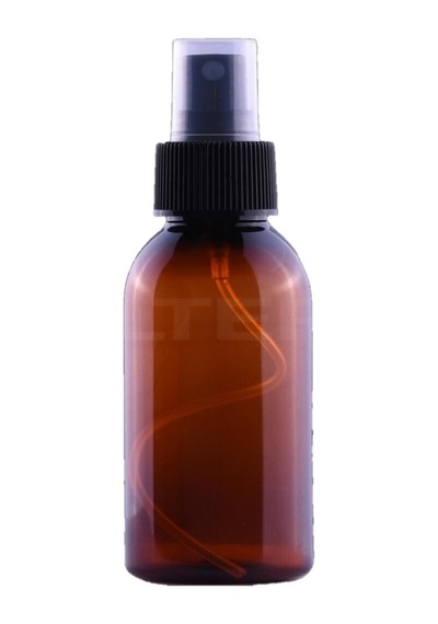 100 Ml Pet Şişe Amber Sprey Şişesi 10 Adet