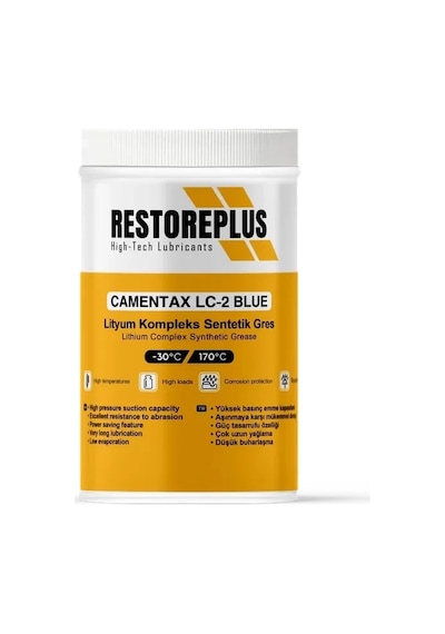 Restoreplus Camentax Lc-2 Blue Lityum Kompleks Sentetik Gres 1 KG
