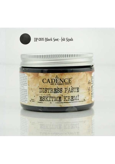 Cadence Distress Paste Eskitme Kremi 150 ML İsli Siyah