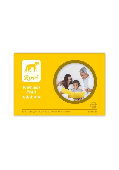 Rovi Rovıfotprınt8 Premium İnci Fotoğraf Kağıdı 300gsm 50yp 10x15