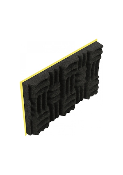 Türkeli Ses Yalıtımı Akustik Labirent Sünger Yanmaz 30 MM 50 x 50 100 x 100 Bantlı