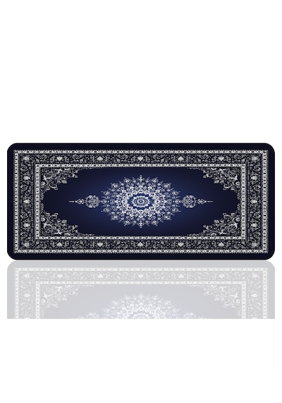 90x40 Cm Kilim Desenli Oyuncu Gaming Mouse Pad Kaymaz Kauçuk Taban Fare Altlığı Xxl Mousepad 09