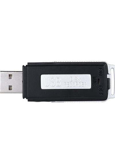 Usb Ses Kayıt Cihazı 16gb Ses Aktivasyonlu,tek Tuş, Ultra Mini