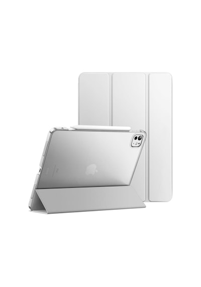 Apple iPad Uyumlu Pro 11inç M4/m5 İle Uyumlu Kılıf Pu Deri Standlı Case 2024/2025 Sku: Zeusb0dxj4mpcc Arka Kapak