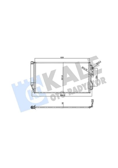 Bmw 318i F30-f80 Klima Radyatoru 2015-2018 Kale 358790