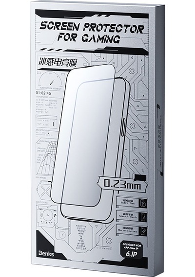 Apple Uyumlu   iPhone 16e Benks Gaming Anti-dust Toz Önleyici Mat Cam Ekran Koruyucu