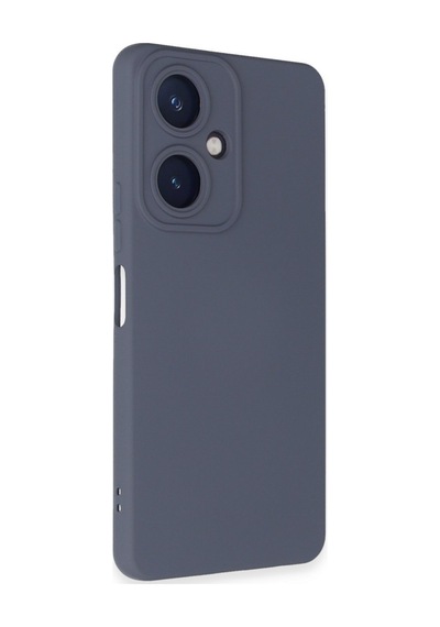 Vivo Y27 Uyumlu Kılıf Nano İçi Kadife Silikon - Gri