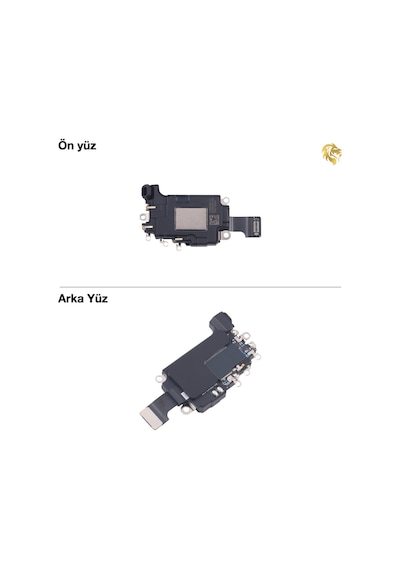 iPhone Uyumlu 16 Pro İç Kulaklık Üst Hoparlör Gelen Ses Ahize Speaker İç Kulaklık Üst Hoparlör Gelen Ses