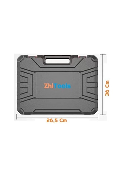 Zhltools 105 Parça Profesyonel Çantalı El Aletleri Seti