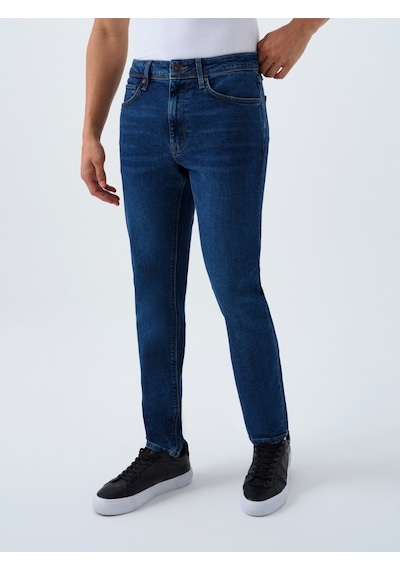 Ricardo Slim Fit Erkek Pantolon Denim