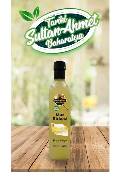 Muz Sirkesi %100 Katkısız Doğal 500 Ml Özel Üretim