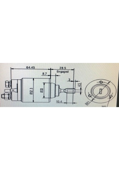 2339304003 Bosch  Mars Otomatıgı 12V Renault Megane Clio Kangoo