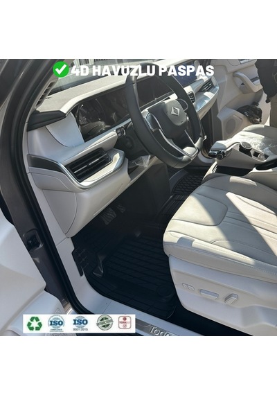 Volkswagen Passat B8 Sedan Impression 2020 4d Havuzlu Üniversal Yeni Nesil Paspas Siyah Gold Seri