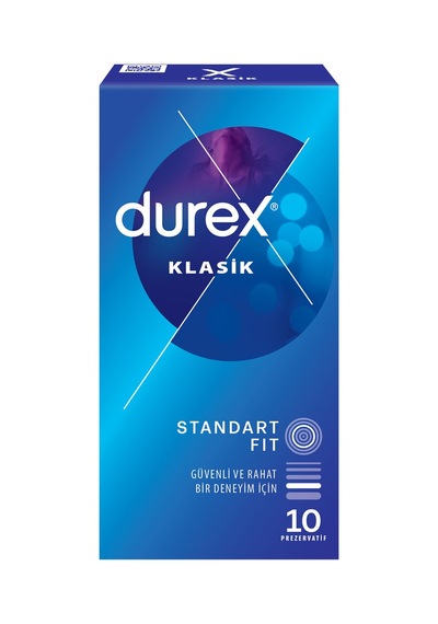 Durex Klasik Prezervatif 10'lu - 8 Adet Tarı