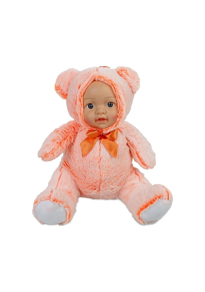 62581 Bebek Yüzlü Peluş Hayvanlar 35 Cm Pembe