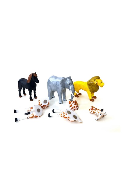 Montessori Manyetik Puzzle - Mıknatıslı Eğitici Hayvan 3d Yapboz Diğer