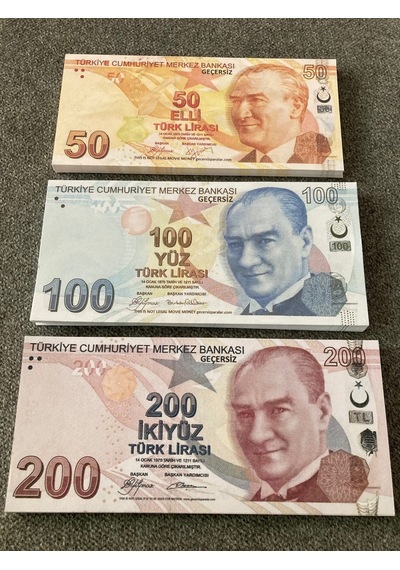 150 Adet Karma 50-100-200 Tl Geçeriz Dizi Film Video Çekimleri