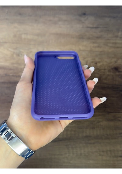 Apple Uyumlu iPhone 6/7/8 Plus Silikon Kılıf Xfab Mor