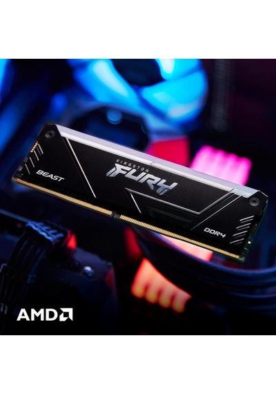 Kingston Fury Beast Rgb 16 Gb 3600 Mhz Cl18 Kf436c18bb2a/16 Ddr4 Ram