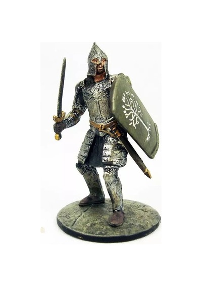 The Lord Of The Rings - Eaglemoss - 040 Gondorian Soldier At Minas Tirith Koleksiyon Figürü