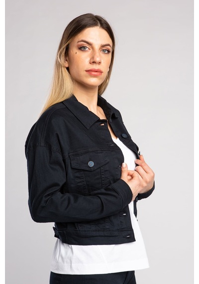 Vigoss Kadın Basıc Non Denim Ceket 46560-70046 Lacivert