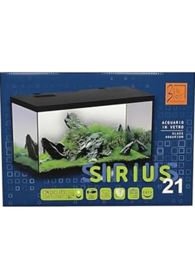 Blubios 21 Set Akvaryum Ledli 18lt Siyah