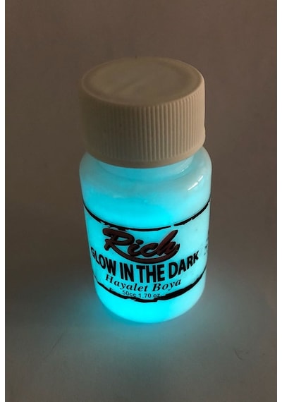 Rich Karanlıkta Parlayan Glow In The Dark Hayalet Boya 3004 Yeşil
