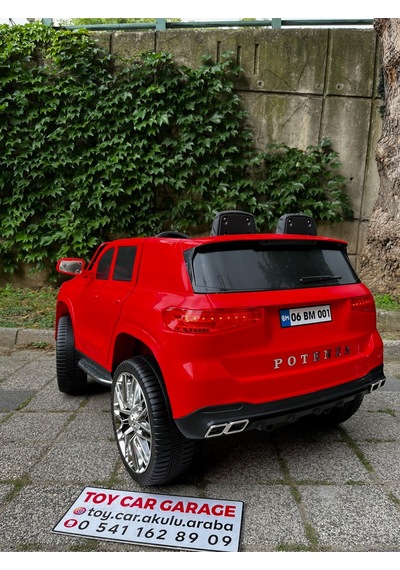 Volvo Akülü Araba 0-6 Yaş Kırmızı