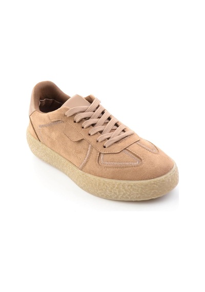 Bambi Vizon Süet Kadın Sneaker K01791074372