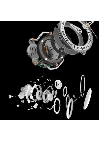 The Electricianz The Mokaz Zz-a1c/02-nfc 45mm Erkek Kol Saati