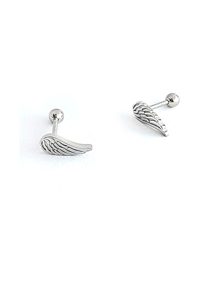Melek Kanadı Figürlü 925ayar Gümüş Tragus Kıkırdak Piercing Diğer
