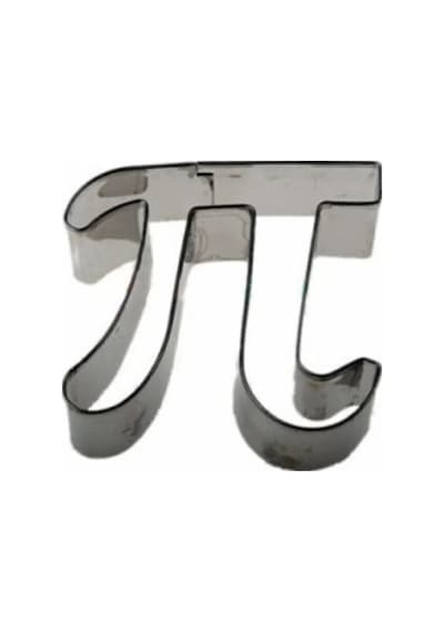 Pi Sayısı 3,14 Kurabiye Kalıbı 7.5x7 Cm Goldcakes