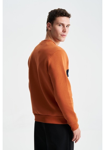 AR-MA Arma Erkek Regular Fit Yazılı Baskılı Bisiklet Yaka Sweatshirt 001