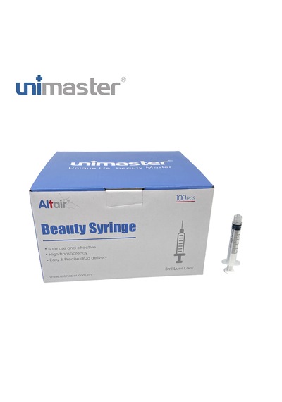 Unimaster Luer Lock Şırınga 3 Ml 100 Adet