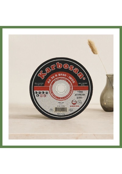 Bezos Inox Metal Kesici Disk 180x1.9x22 Mm Hb006