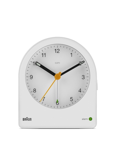 Braun Bc22w Beyaz Klasik Analog Alarmlı Masa Saati Brn.bc22w