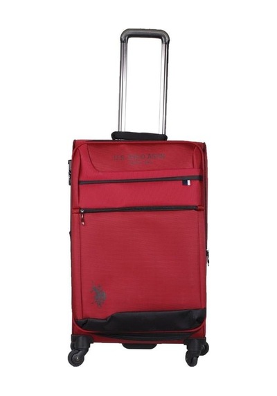 U.s. Polo Assn. Bordo Kumaş Unisex Orta Boy Valiz Plvlz9102b-o 001