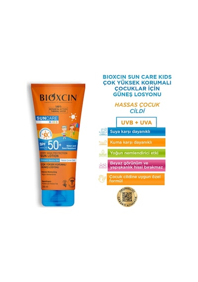 Bioxcin Sun Care Çok Çok Yüksek Korumalı Çocuk Güneş Losyonu 50 Spf - % 100 Botanik Aktif 200 ml