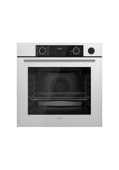 Ferre Fryart-Steamart SC Serisi Wok'lu Beyaz 3'lü  XE64CB-SC406-D087 Ankastre Set
