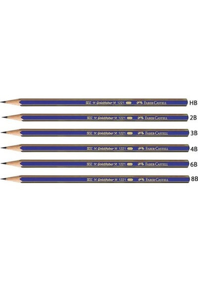 Faber-Castell Goldfaber Özel Dereceli Kurşun Kalem Seti 6'lı