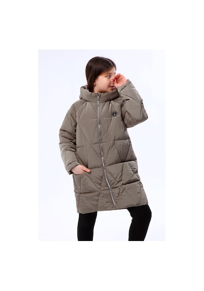 Benitto Kids Kız Çocuk Kaban 22bnt51251-Haki