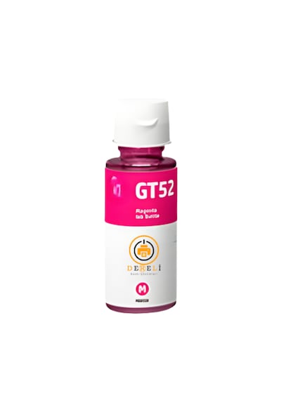 Hp Uyumlu Gt52 Kırmızı Magenta Mürekkep 70ml M0h55ae - Smart Tank Ve Ink Tank Serisi Tam Uyumlu