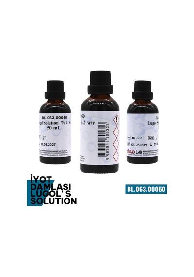 Biorad Lugol Çözeltisi %2 50 ML