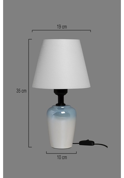 Rio Abajur- Mavi Beyaz Seramik Gövdeli Modern Masa Lambası - Dekoratif Salon Ve Yatak Odası Aydınlatması Mavi- Beyaz Gradient / Geçişli Mavi- Beyaz Gradient / Geçişli Rio Abajur- Mavi Beyaz Seramik Gövdeli Modern Masa Lambası - Dekoratif Salon Ve Yatak Odası Aydınlatması Mavi- Beyaz Gradient / Geçişli Mavi- Beyaz Gradient / Geçişli