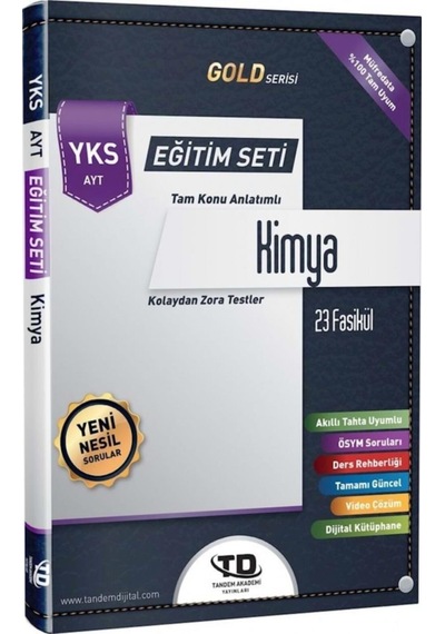 Ayt Kimya Konu Anlatımlı Fasikül Eğitim Seti