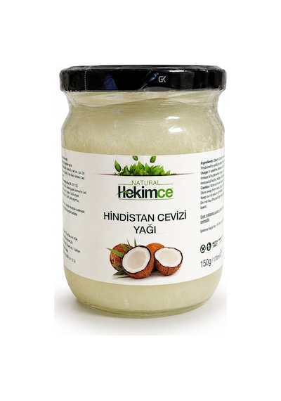 Hindistan Cevizi Yağı %100 Sızma 150 G