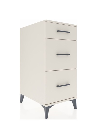 Kronos Komodin 3 Çekmeceli 44x59x96 Aytaşı-aytaşı Aytaşı