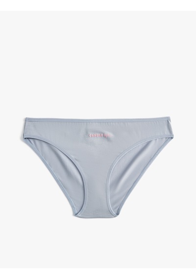 Koton Brief Pamuklu Külot Baskı Detaylı Mor 5wlk30067mk Mor