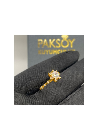 22 Ayar Altın Yüzük Lotus 3.22gr - Y01245